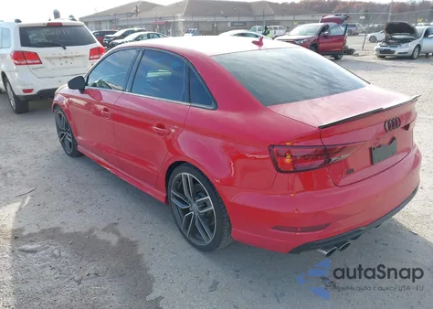 2017 Audi S3 2.0T Premium Plus z USA, uszkodzony, nr VIN WAUB1GFF0H1025428